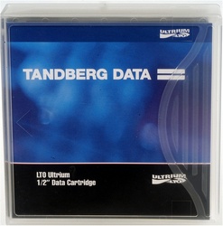Tandberg Data LTO-3 Cartridge with case. 