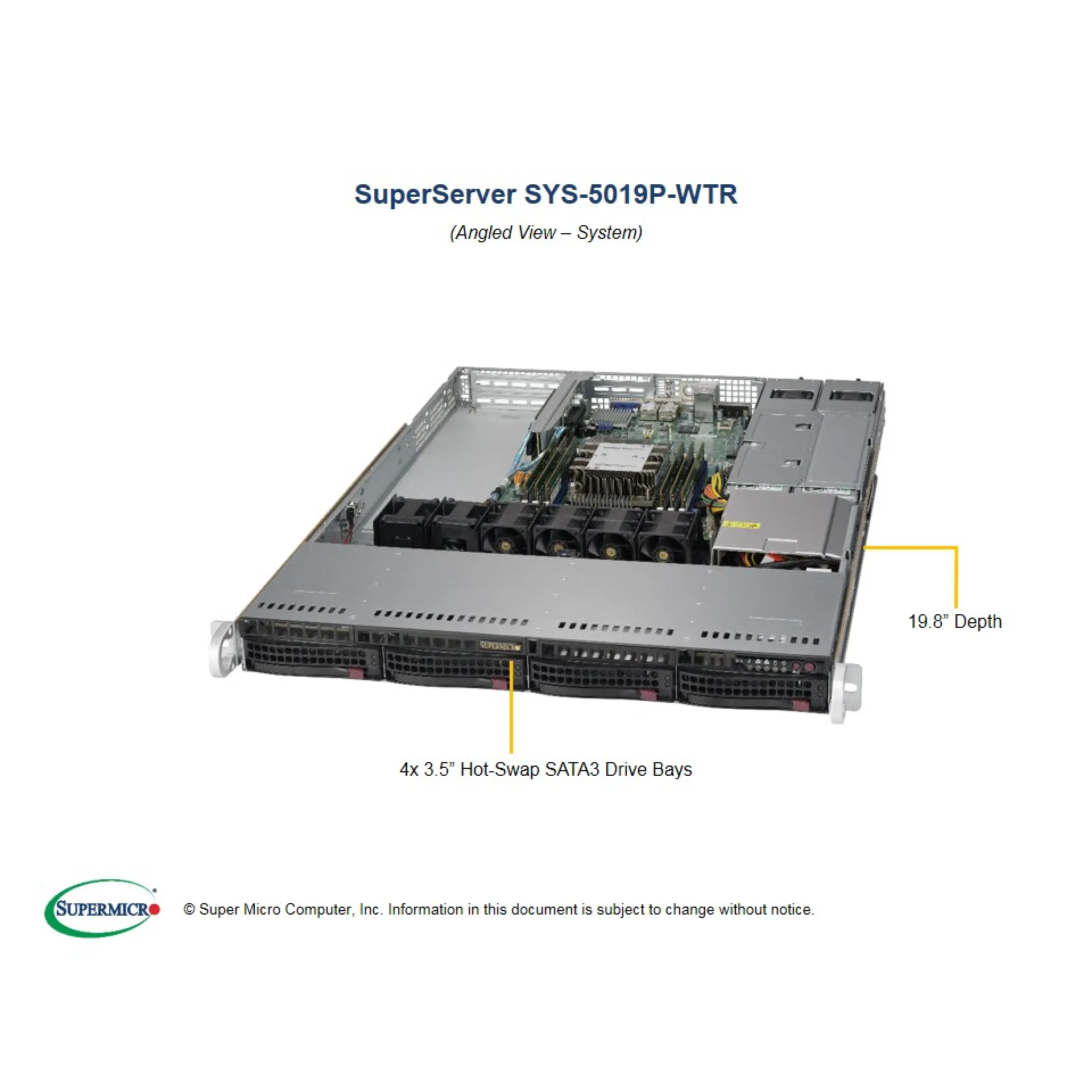 SYS-5019P-WTR