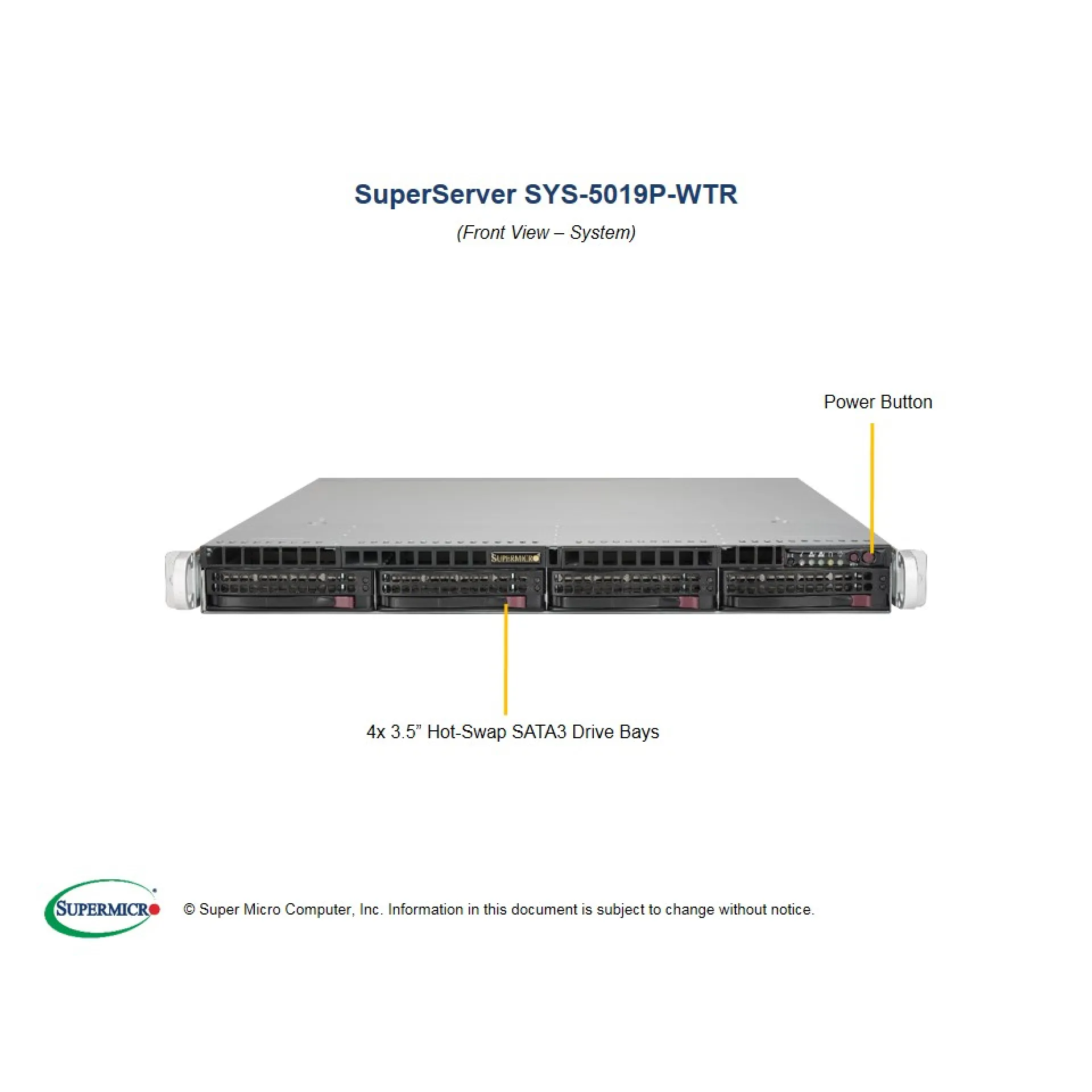 SYS-5019P-WTR
