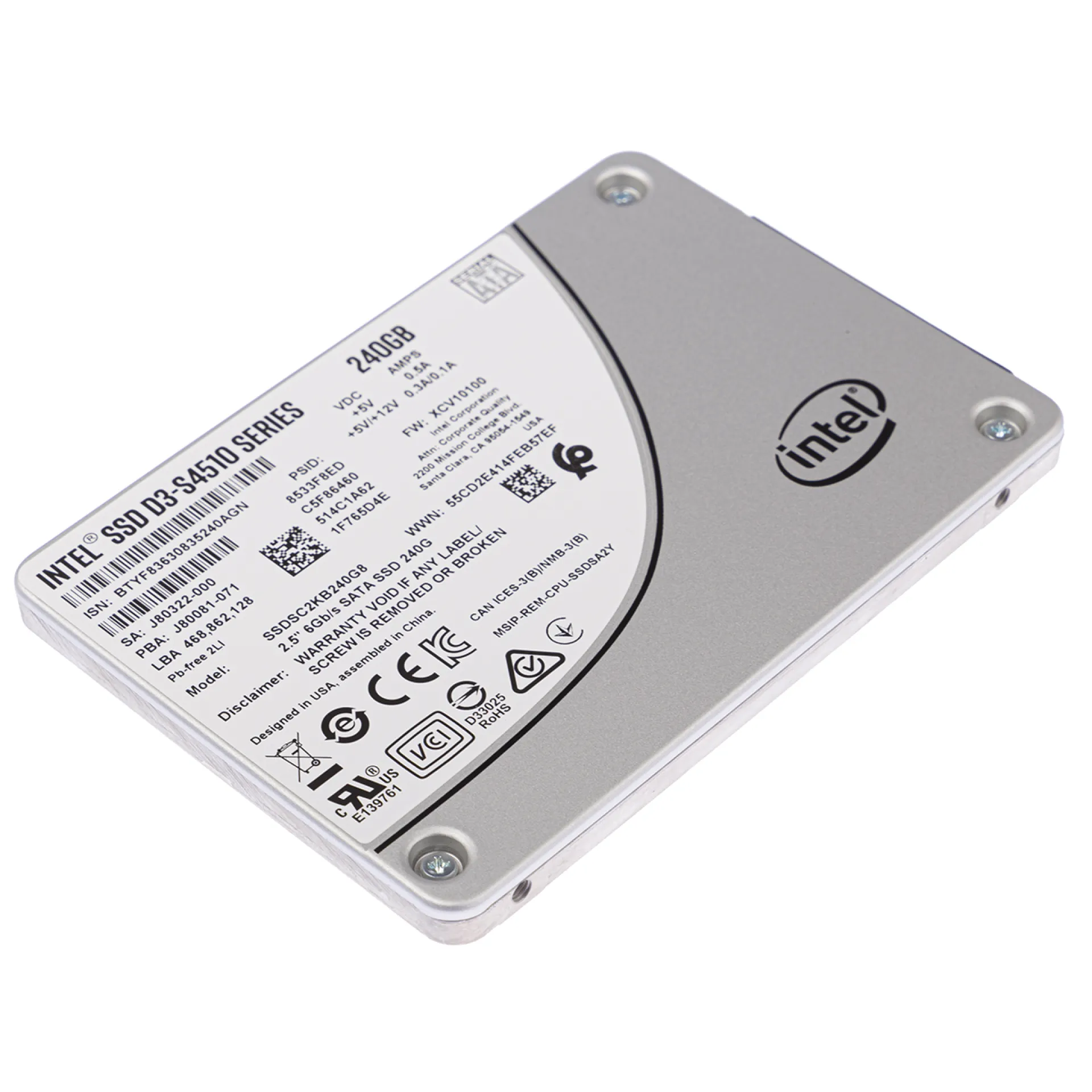 SSDSC2KB240G801-PULL