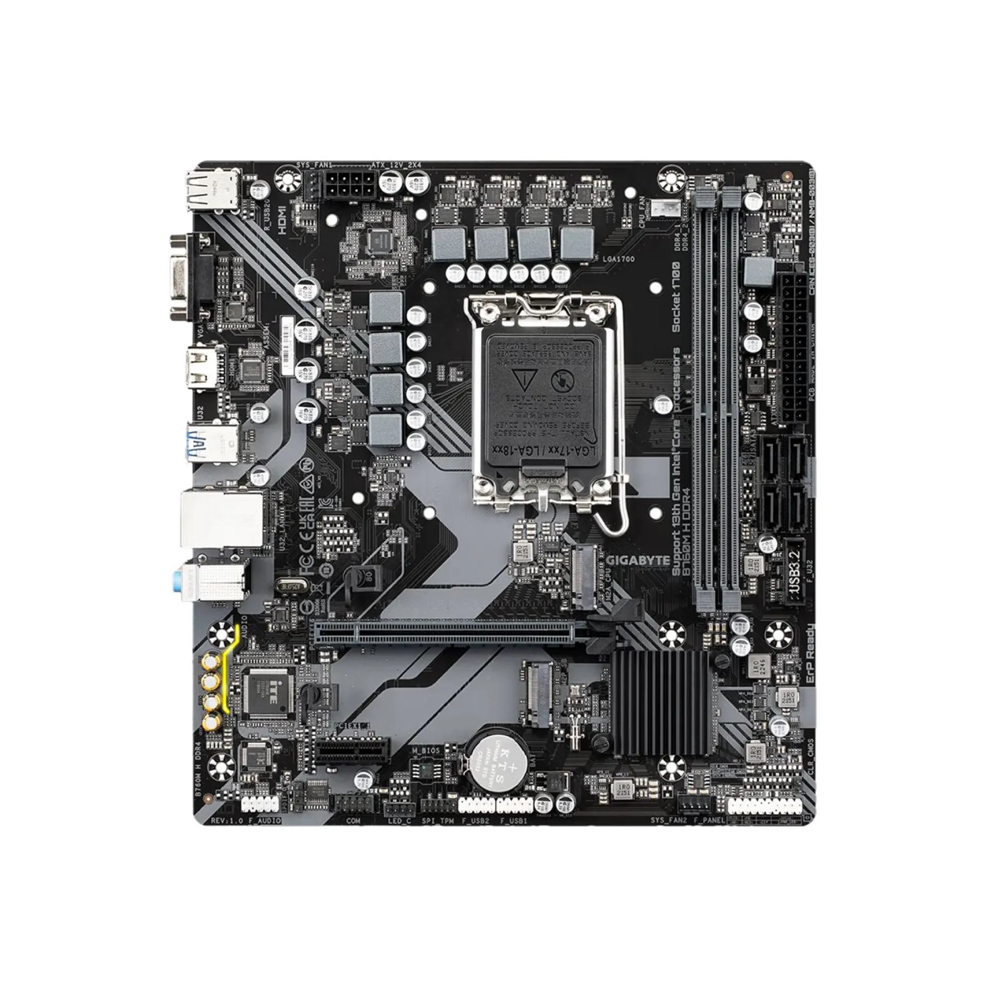 B760M H DDR4 Gigabyte