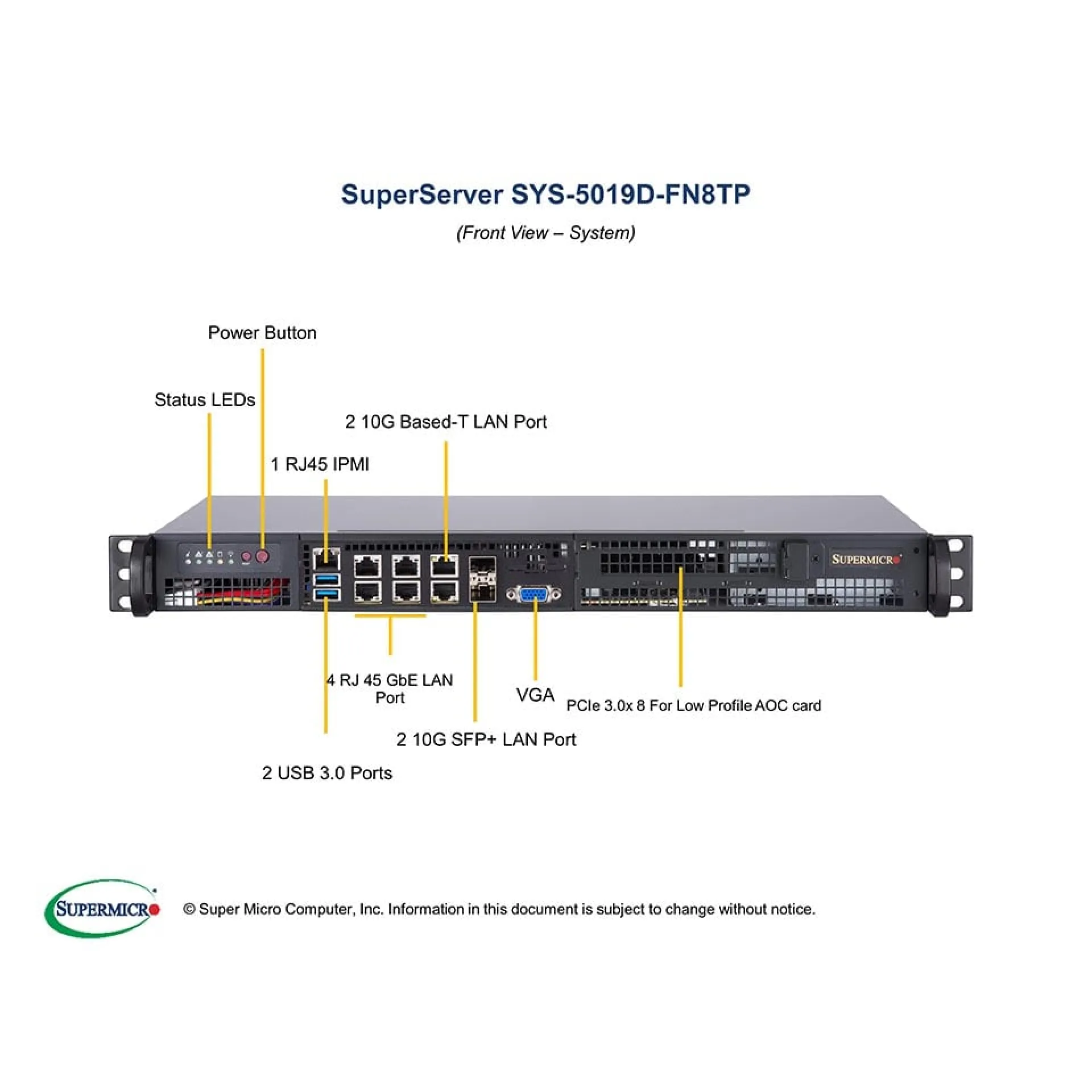 SYS-5019D-FN8TP