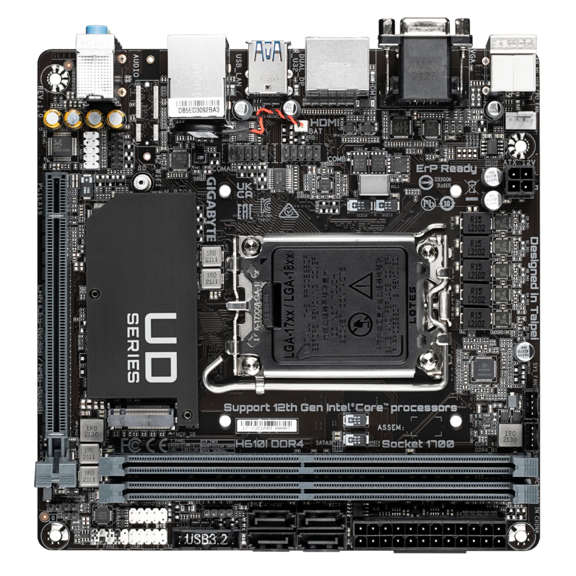 H610I DDR4 Gigabyte