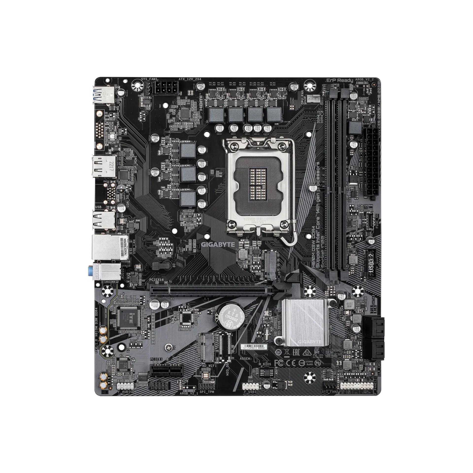 H610M D3W DDR4 Gigabyte