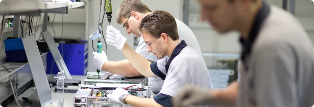 Serverfertigung von Server Hardware