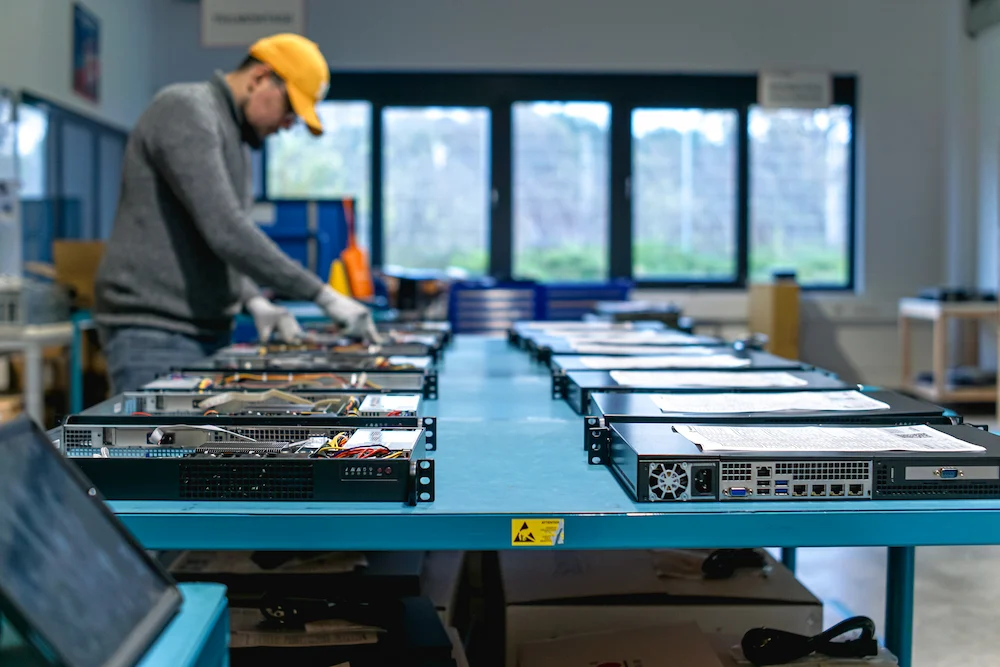 Server Manufacturing by Server Hardware