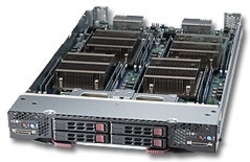 Supermicro Superblade 7226T-T2 Twin Blade Modul 