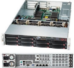 Supermicro SuperServer 6027R-N3RF4+ romley Barebone 