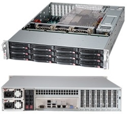 Supermicro 12x 3.5" HotSwap, 2x 2.5" HotSwap optional, E-ATX, EE-ATX 