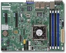 Supermicro A1SAM-2750F uATX Atom Mainboard 