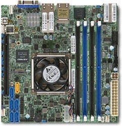 Supermicro X10SDV-TLN4F Mini-ITX Xeon Mainboard 