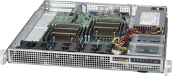 Supermicro 1x 3.5" or 4x 2.5" Internal, E-ATX, 2x FH, no BPN, 500W 
