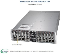 Supermicro MicroCloud SuperServer 5038MD-H24TRF 